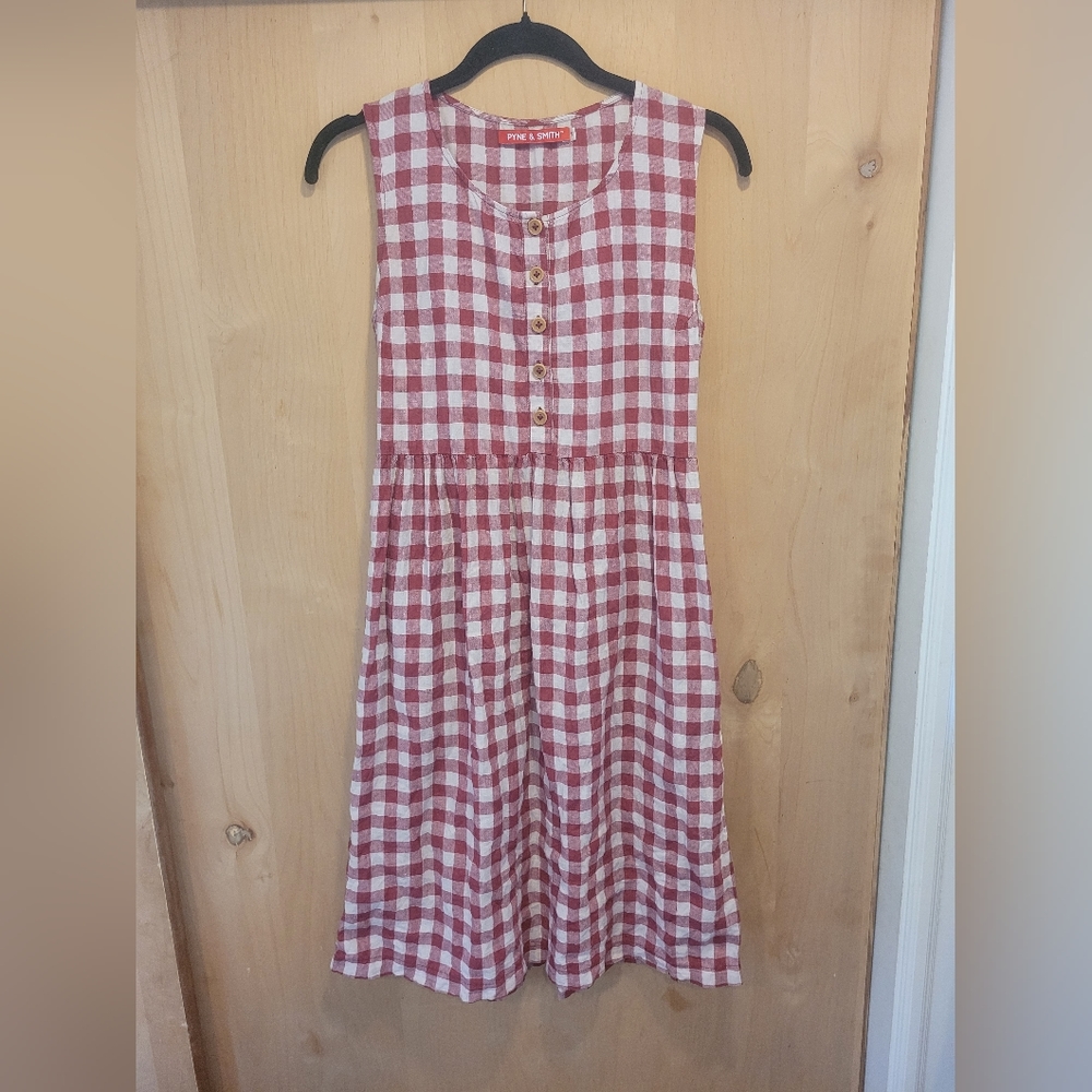 🛑🛑SOLD 🛑🛑Pyne & Smith Desleeved No.11 St. Helier Check